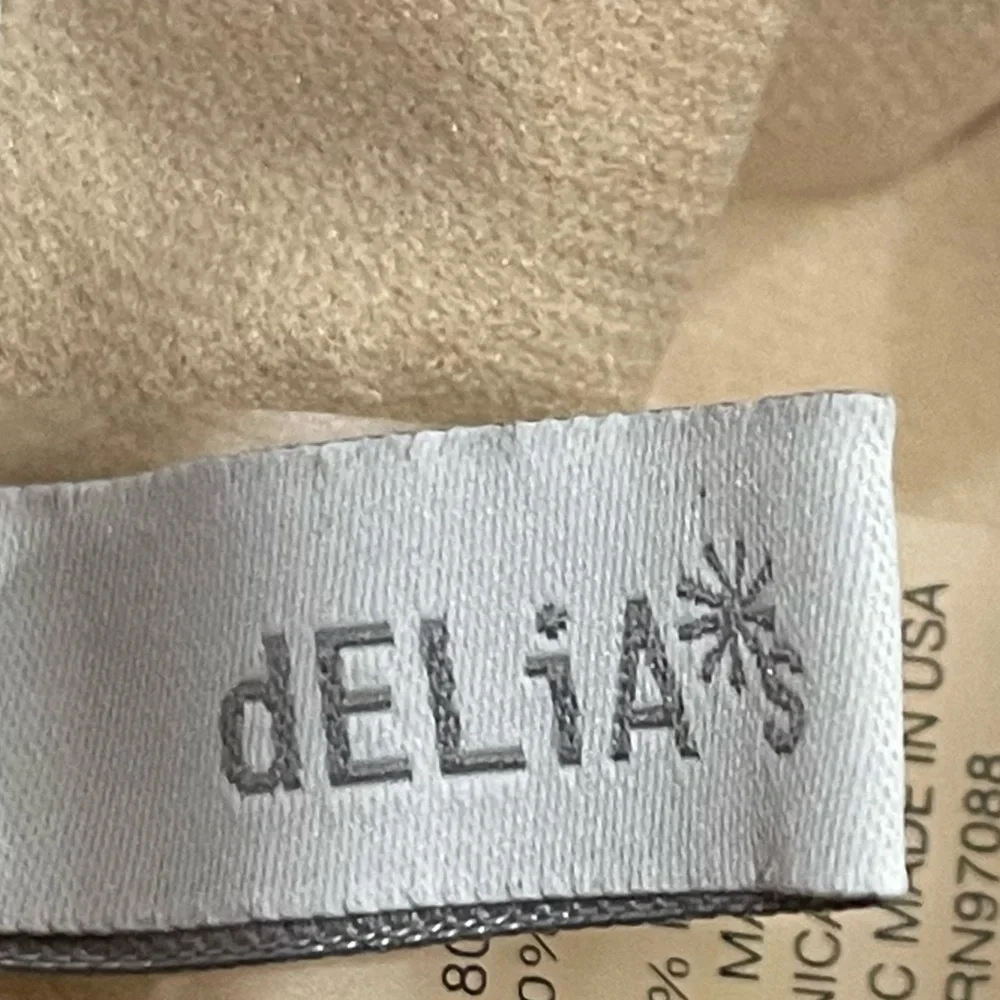 dELiA’s black and white one piece bathing suit​​​​​​​